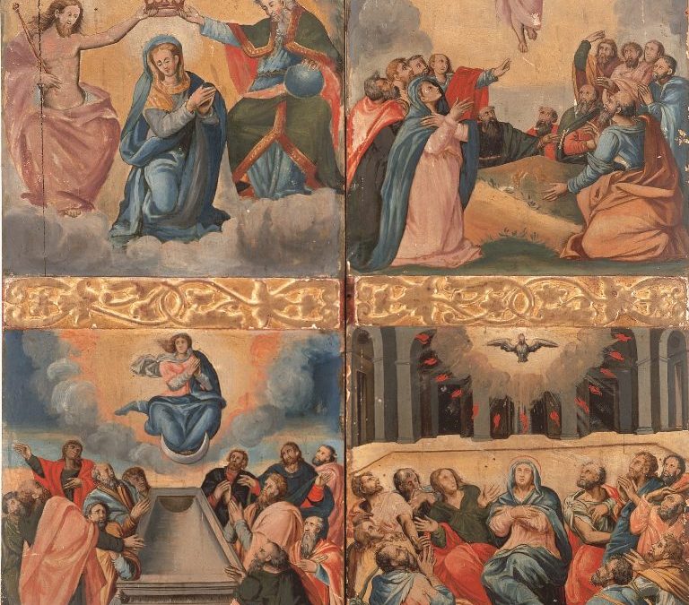 Assumpció, Coronació, Pentacosta i Ascensió de la mare de Déu