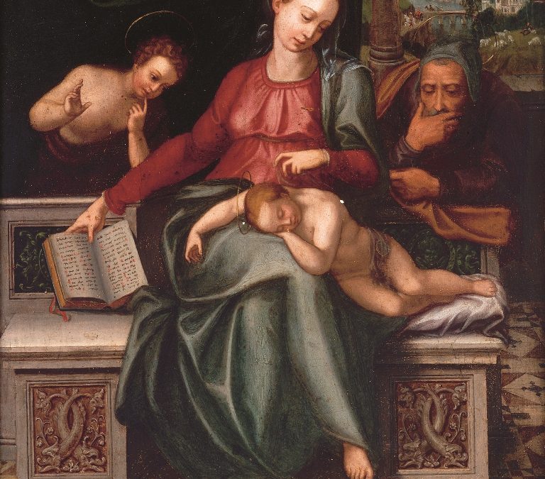 La Sagrada Família amb sant Joanet