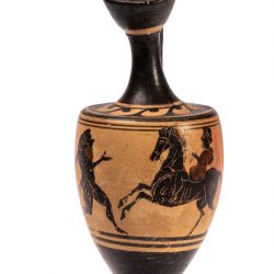 Lècit; ceràmica àtica de figures negres