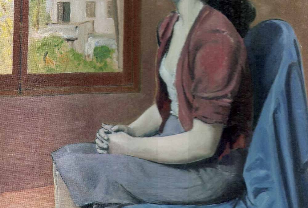 Interior amb figura