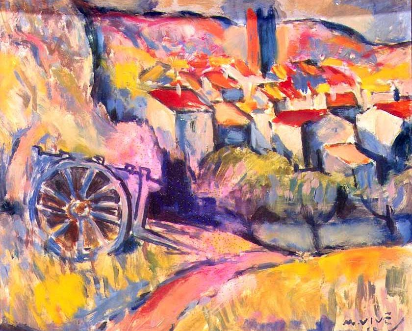 La charrette bleue