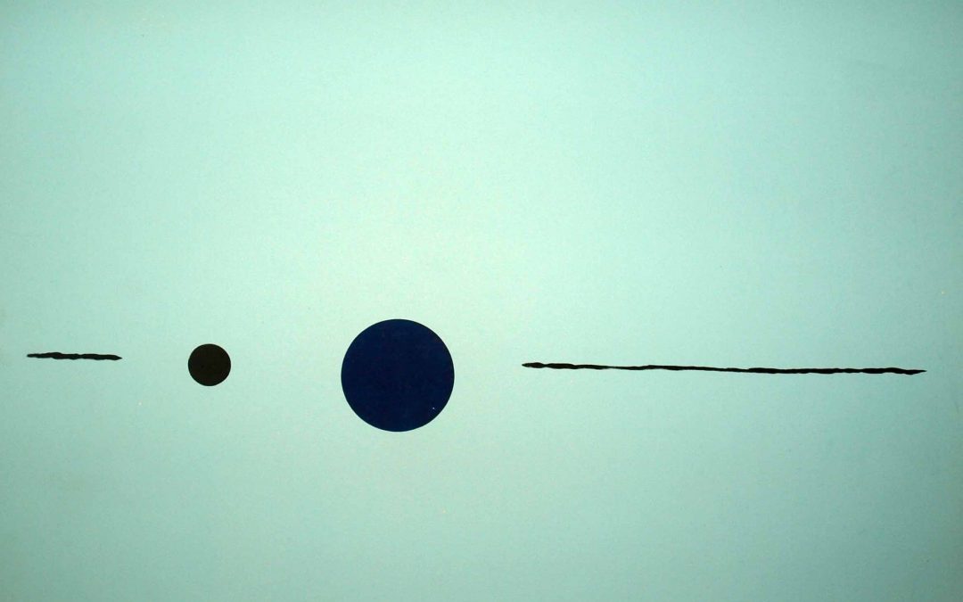Composició de l’obra “10 condizioni lineari di segnaletica aleatoria”