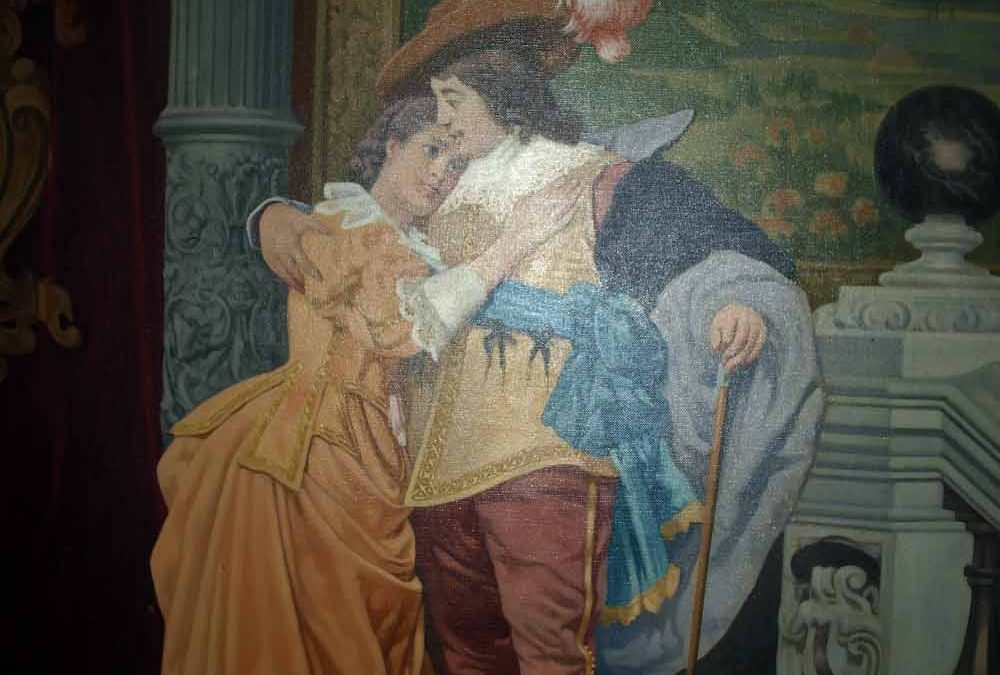 Escena cortesana