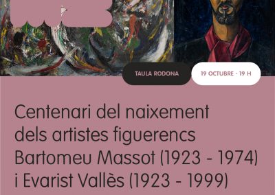 Centenari Evarist Vallès i Bartomeu Massot